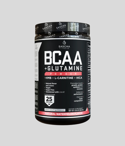 BCAA + GLUTAMINE 25 Servicios Sascha Fitness