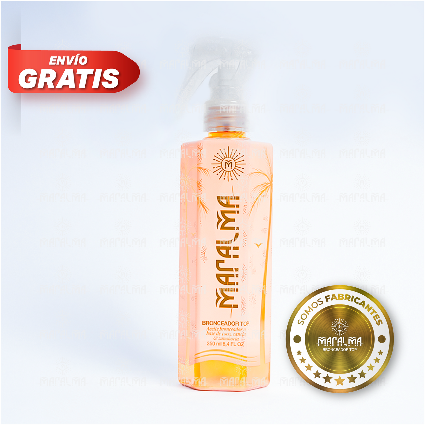 Maralma Bronceador e Hidratante