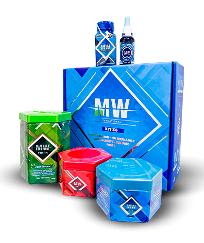 COMBO QUEMADOR MW CLASSIC + DRENADOR MW + FIBRA MW + GEL CALIENTE MW + GEL FRÍO MW MAYORISTAS