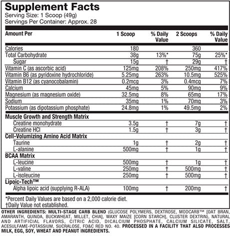 Cell Tech Creatine 3 LB - ELITE NUTRITION