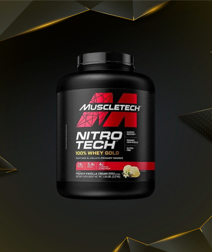 Nitro Tech Whey Gold 5 Libras Muscletech - ELITE NUTRITION