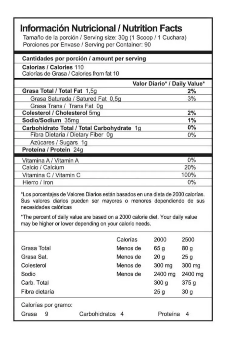 Whey Protein Isolate 2 LB - ELITE NUTRITION