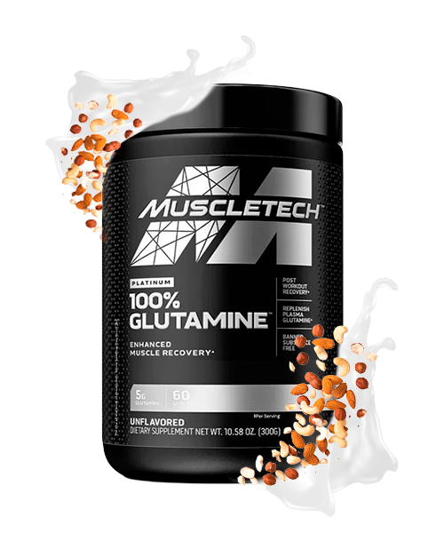 Platinum 100% Glutamine 300 gramos Muscletech