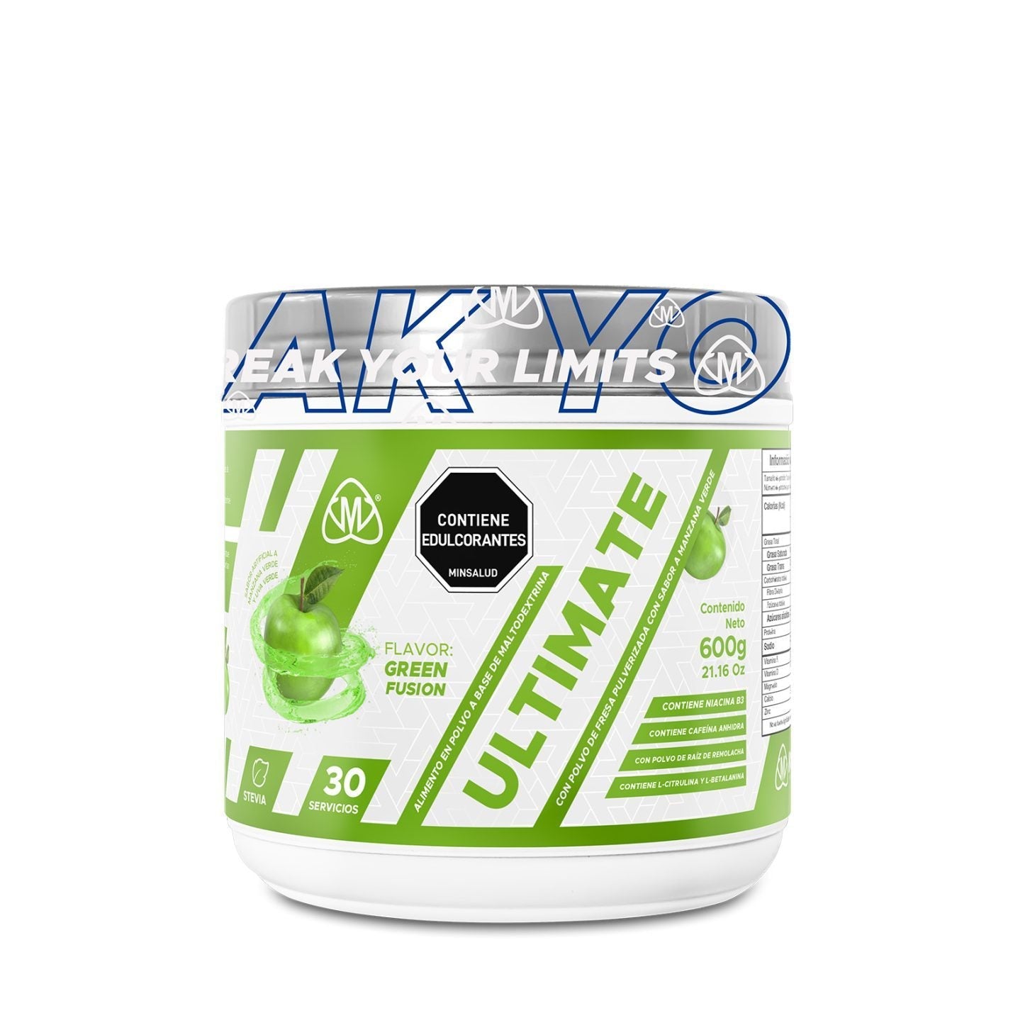 Ultimate 600 g Pre Entreno IMN - ELITE NUTRITION