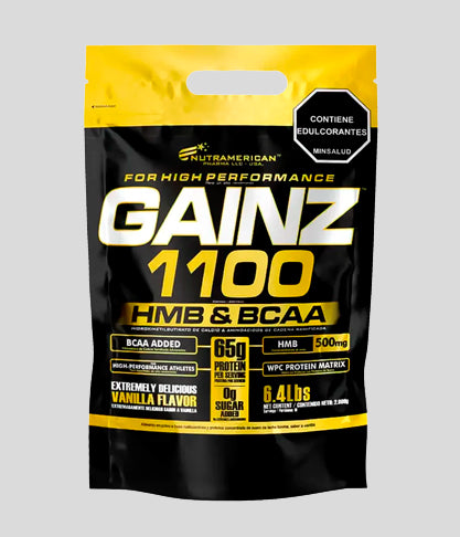 GAINZ HMB Y BCAA 1100 6.4 LB