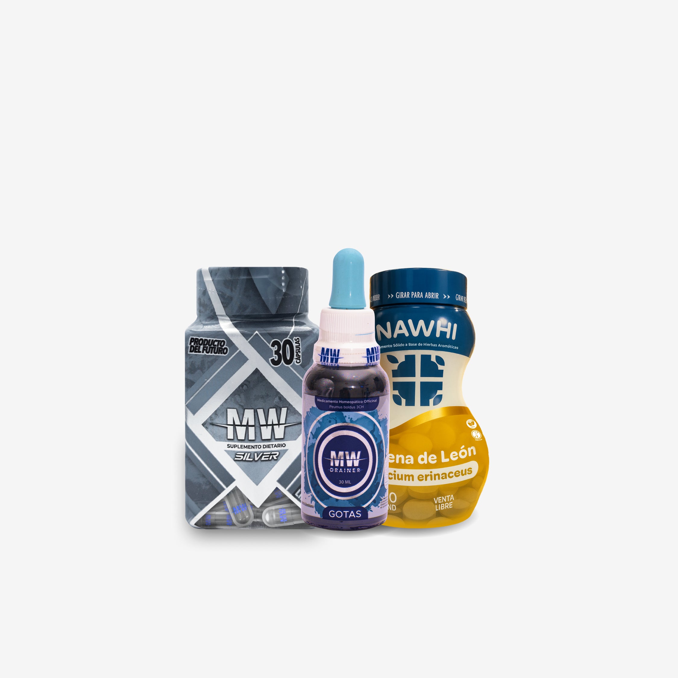 Mw Silver + Drenador + Melena de Leon