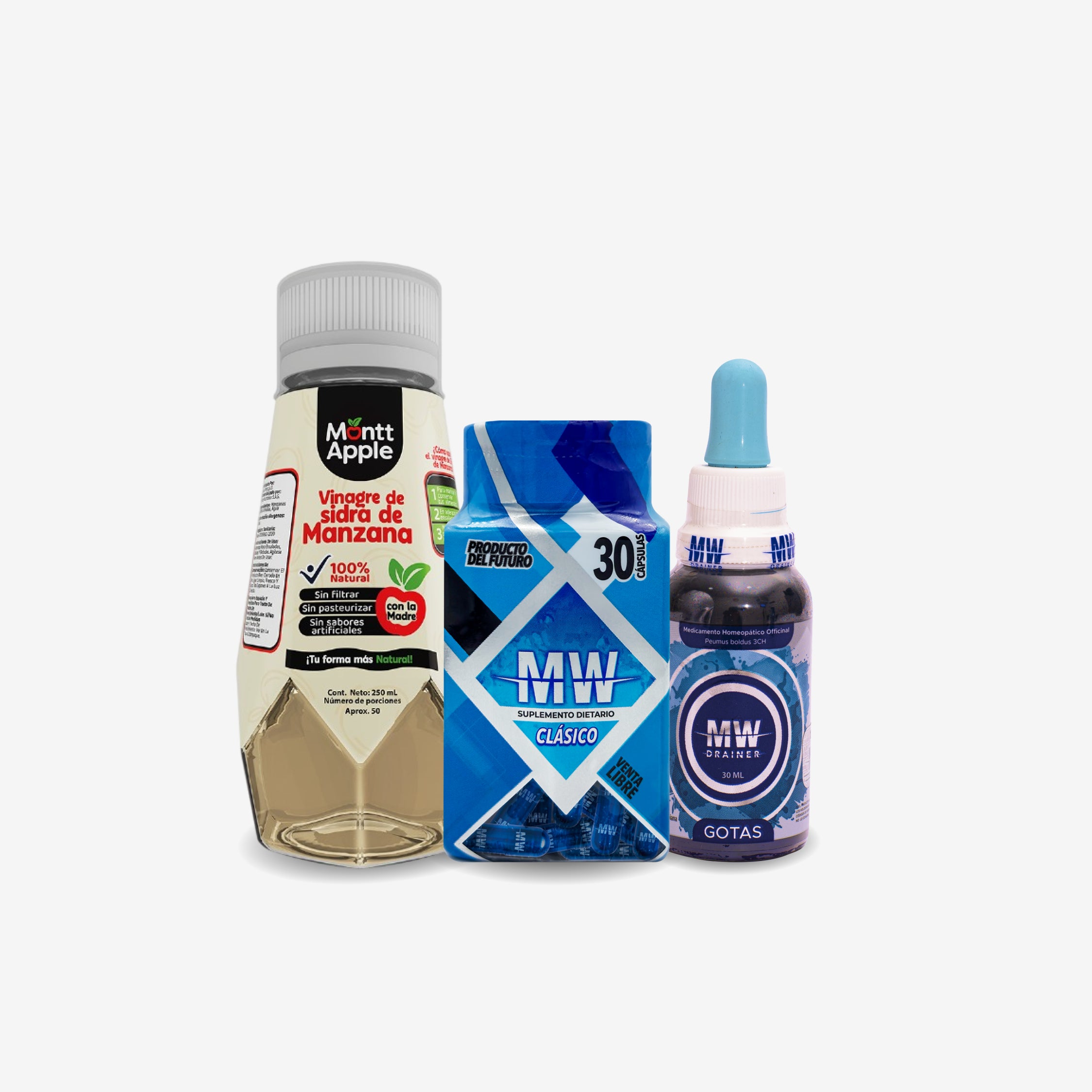 Mw Classic + Drenador + Vinagre de Manzana