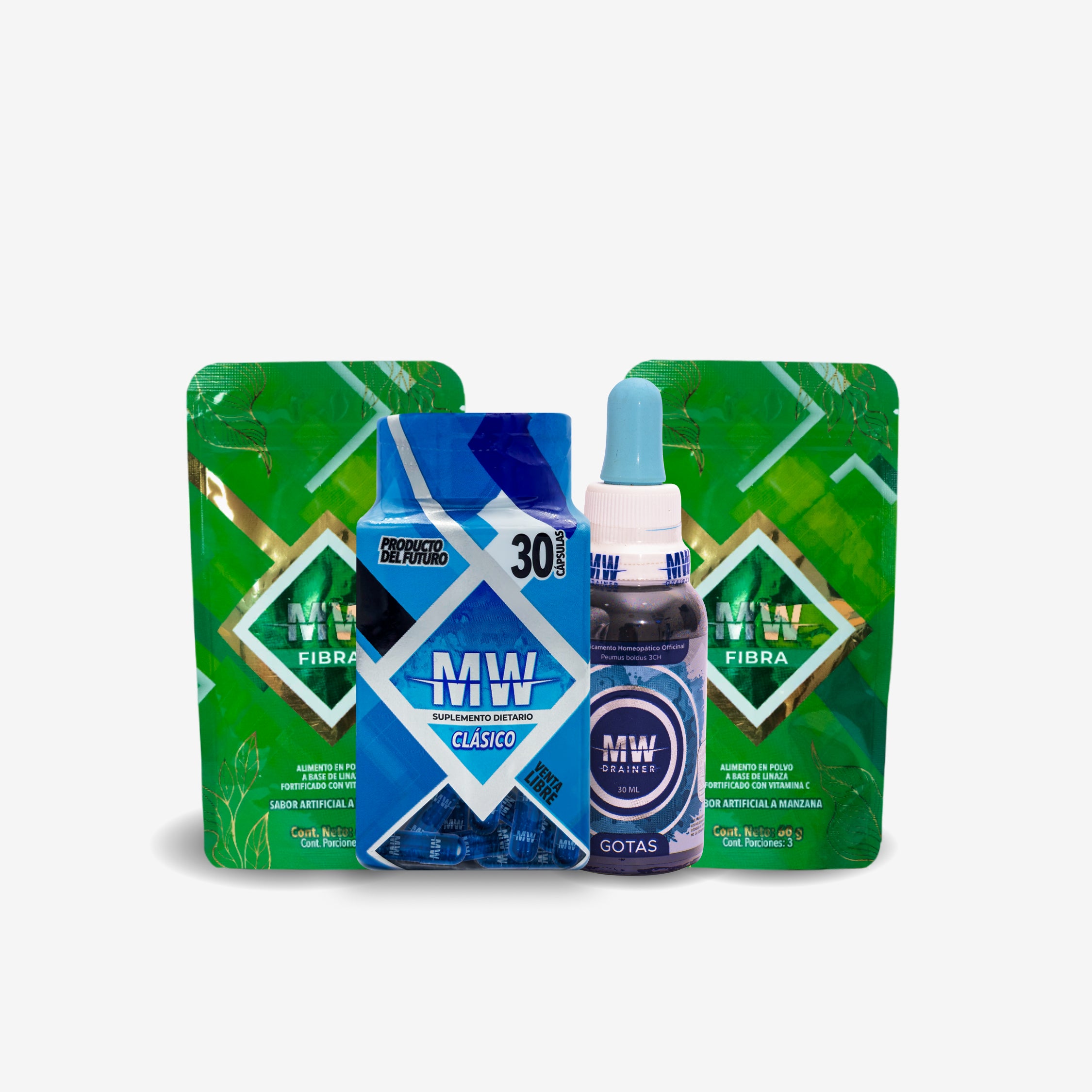 Mw Classic + Drenador + 2 Sachets de Fibra
