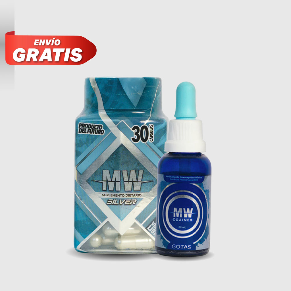 CAPSULAS MW SILVER + DRENADOR MW